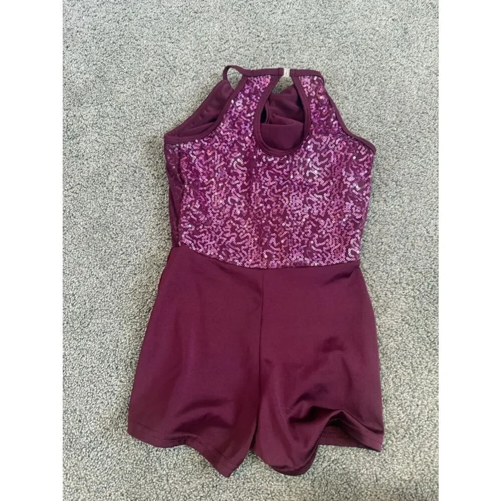 Alexandra Collection Endless Love Sequin Dance Costume Sz Y12